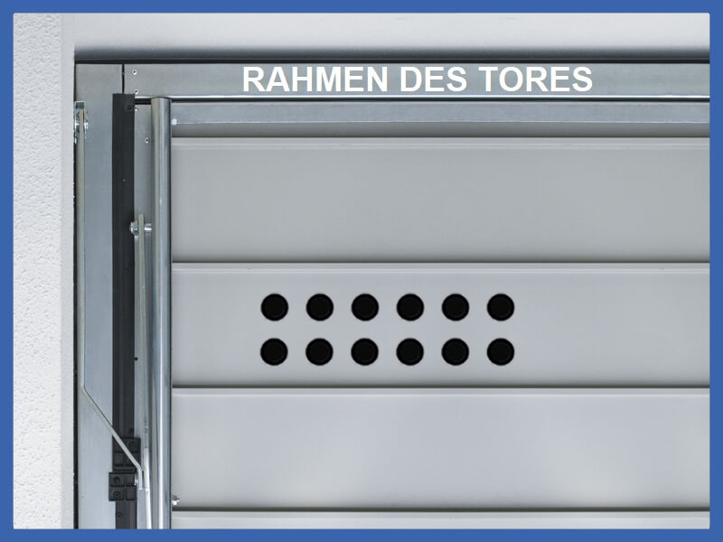 Rahmen des Tores