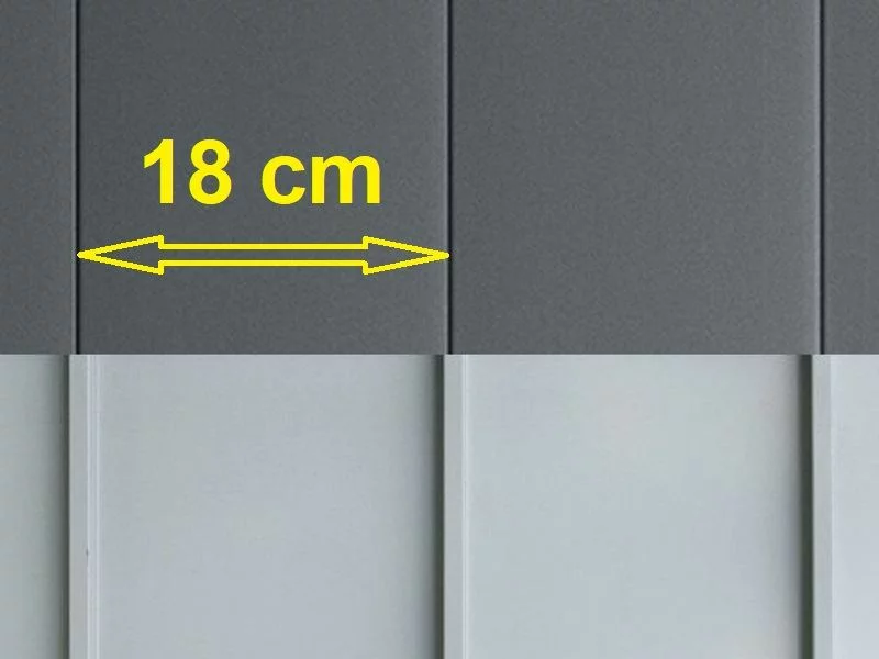 08d7362fea Fertiggarage metallgarage lackiert aus polen wand panel c 800x600 1