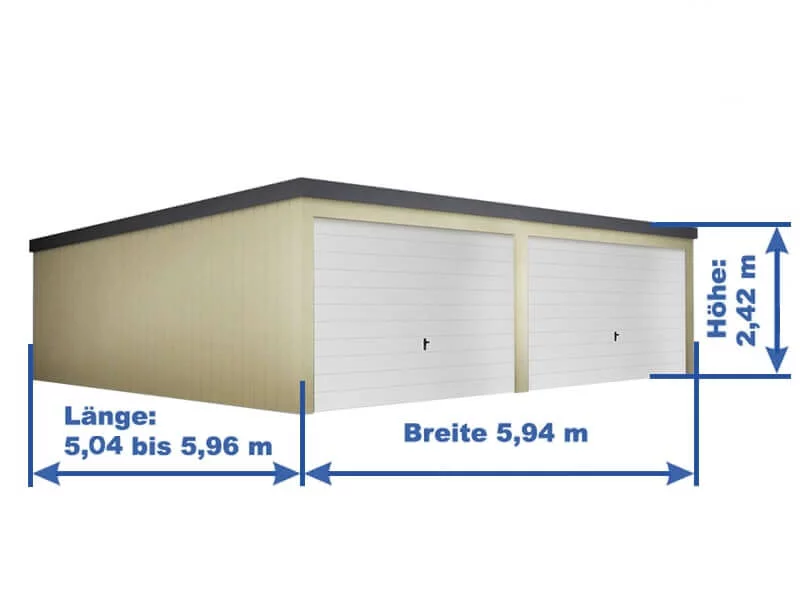 Doppelgarage-verputzt-aus-Polen-