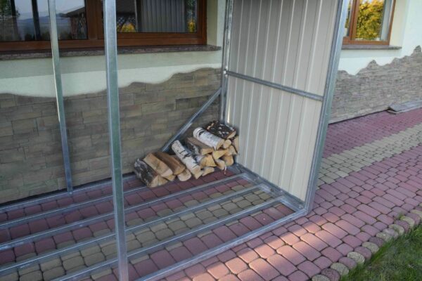 Kaminholzregal Holzunterstand 10