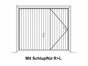 Mit Schlupftur RL