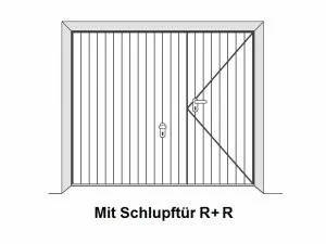 Mit Schlupftur RR