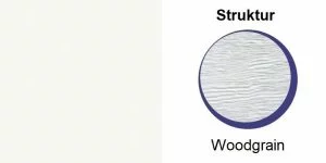 RAL 9016 Reinweis Struktur Woodgrain