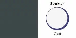 RAL7016 Anthrazitgrau Struktur Glatt