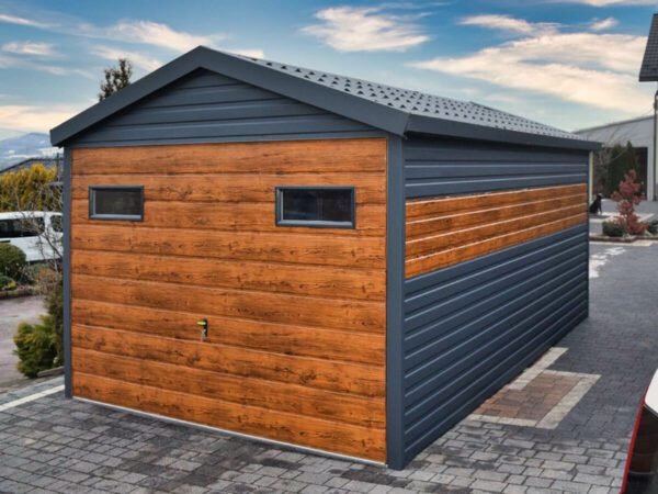 Fertiggarage aus Polen