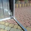 Blechgarage mit Schwingtor aus Polen