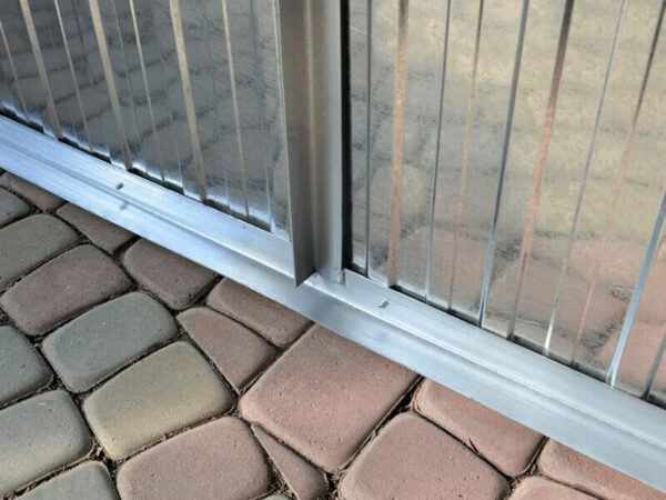 Stahlgarage Bausatz 1