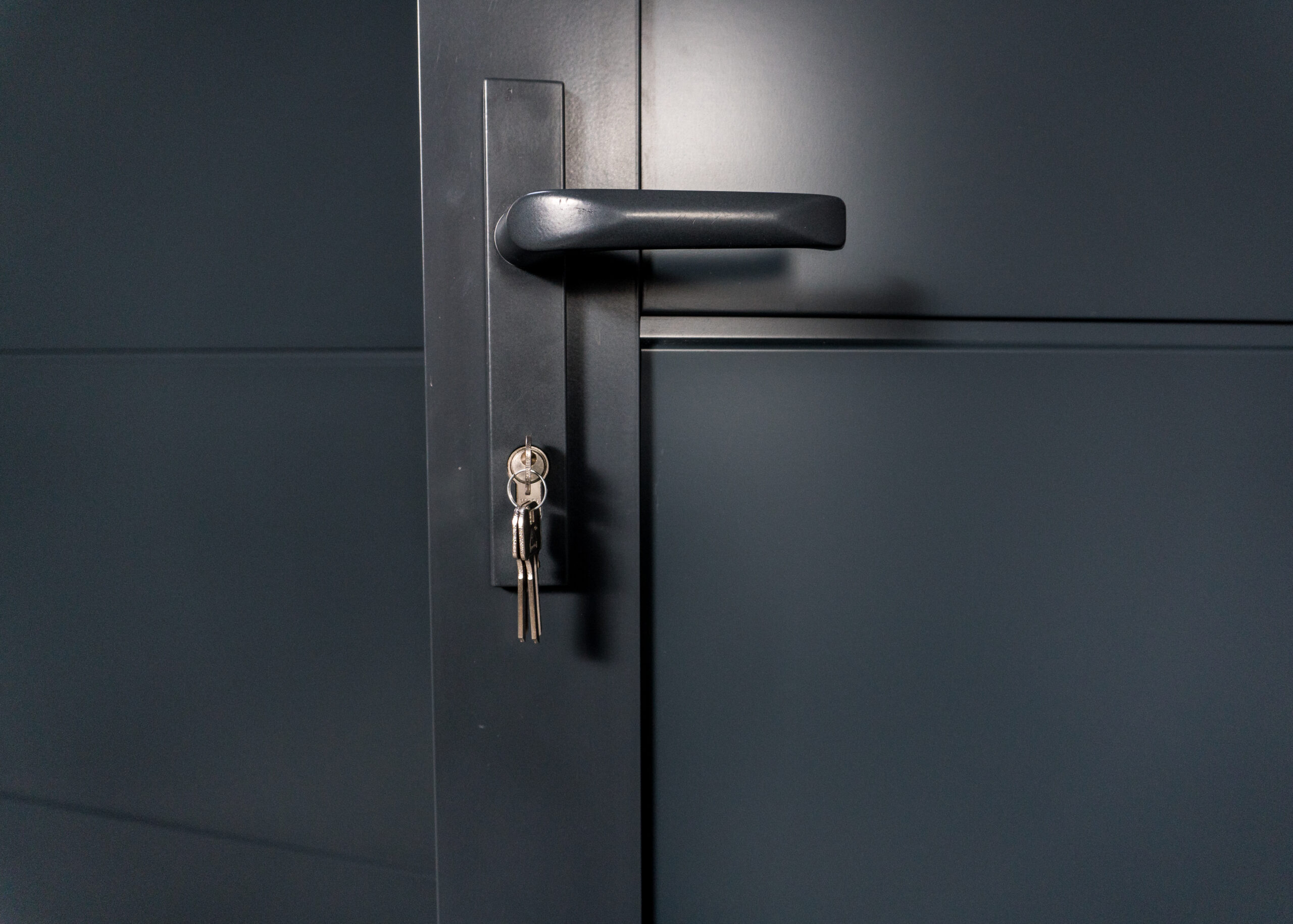 Zweiflügeltor Alu nach Maß aus ISO 40 Sektionaltor Sandwichpaneelen – Bild 9