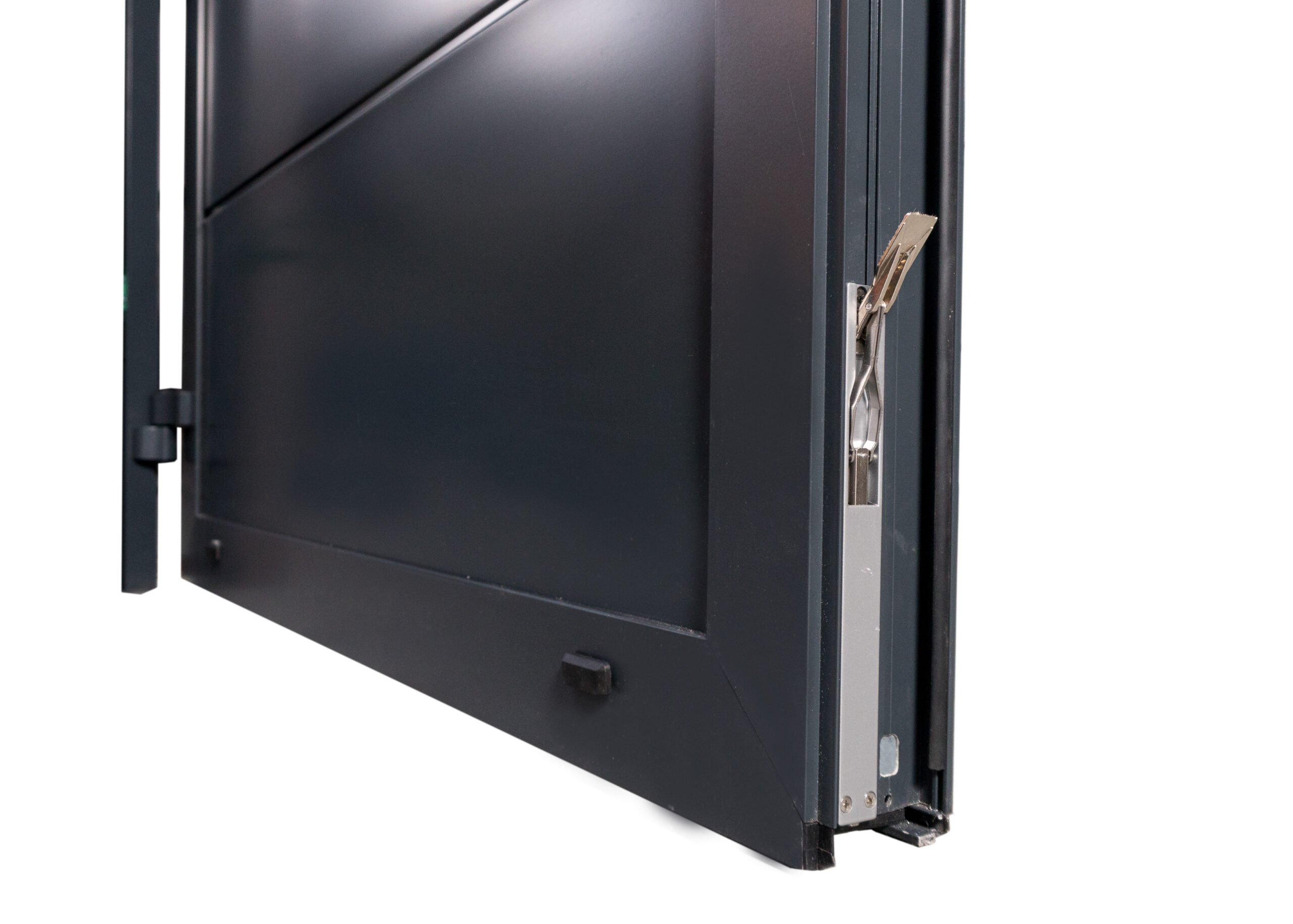 Zweiflügeltor Alu nach Maß aus ISO 40 Sektionaltor Sandwichpaneelen – Bild 8